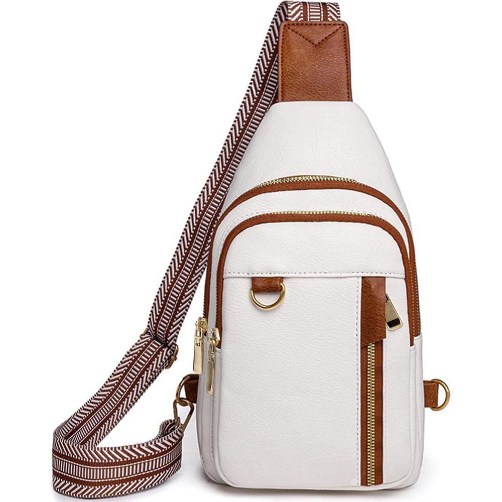 Crossbody Bags Men Crossbody Handbags Sling Bag White Cross :|